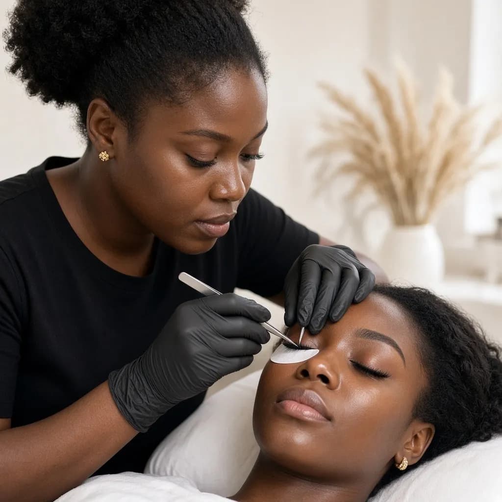 Lash studio in Lagos